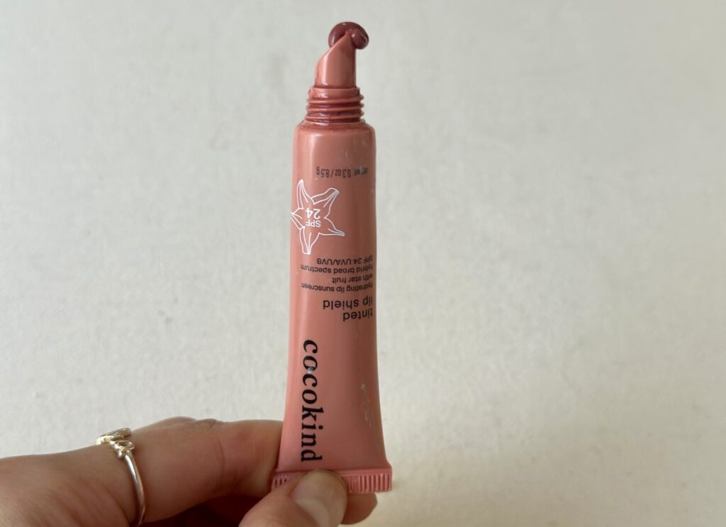 cocokind lip balm with SPF