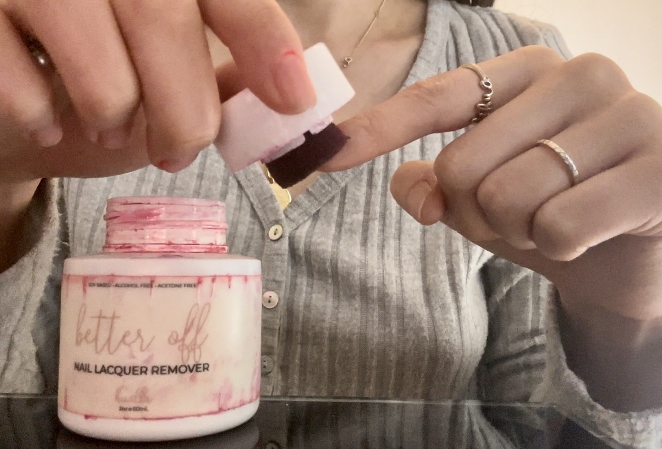 huella nail polish remover healthy and natural ingredients