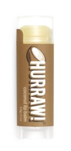 hurraw lip balm with natural ingredients