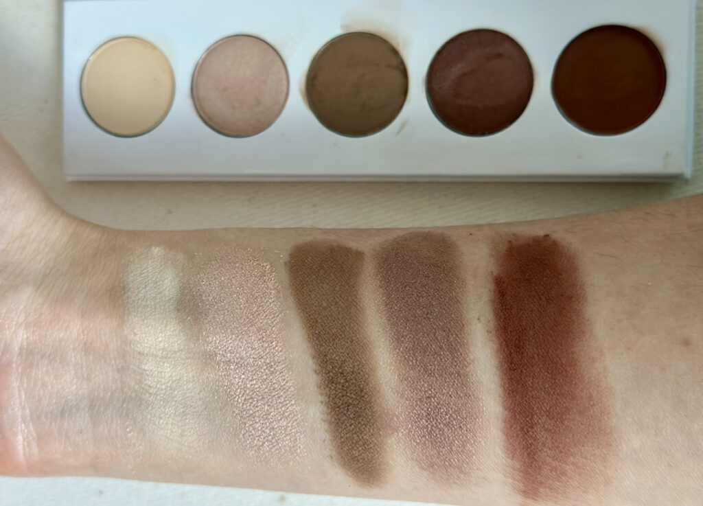 well people eyeshadow palette swatches