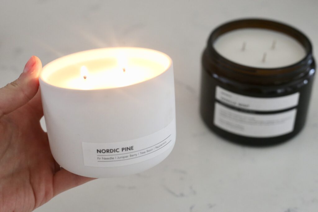 zero waste candle natural terralite