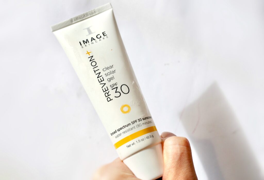 Image skincare sunscreen solar gel SPF 30