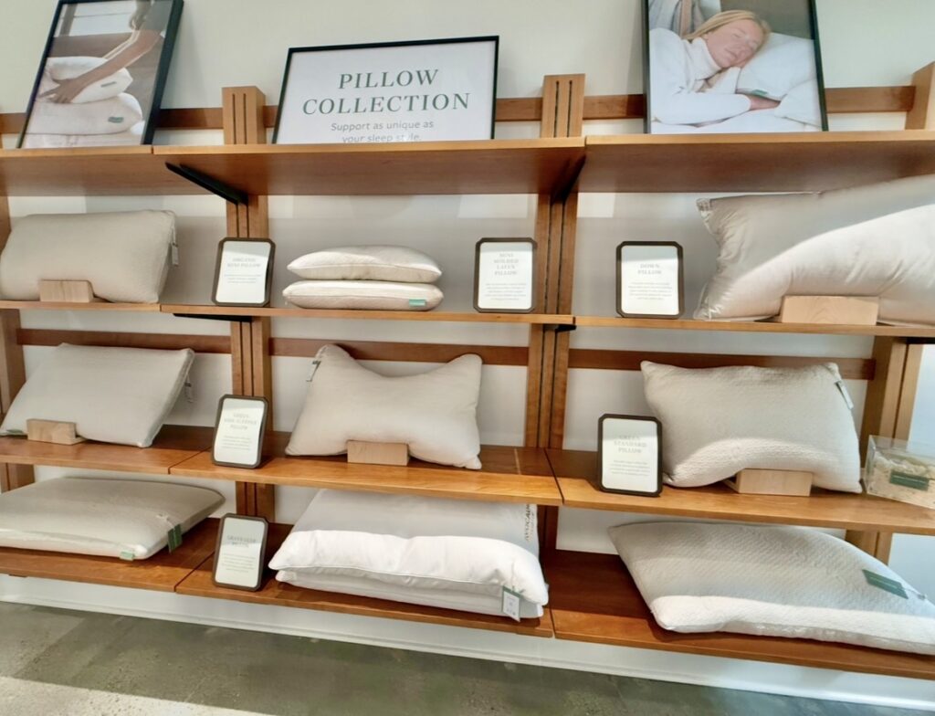 organic pillow non toxic avocado store Los Angeles