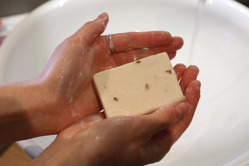 blissoma natural face soap