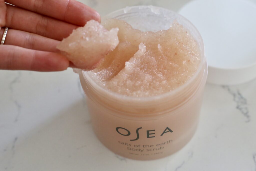 natural body scrub osea