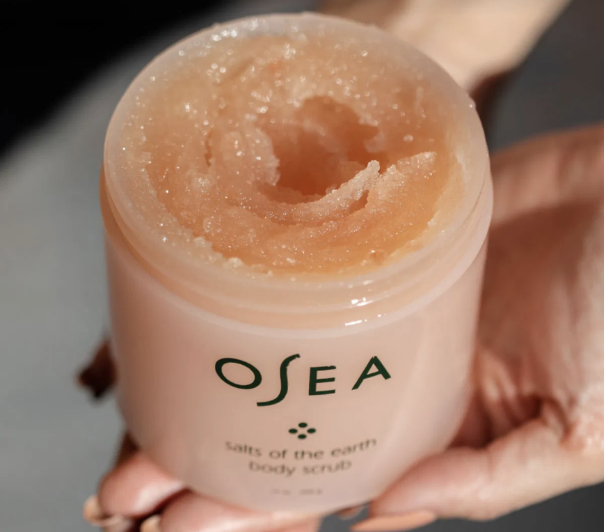 osea non toxic body scrub salts of the earth