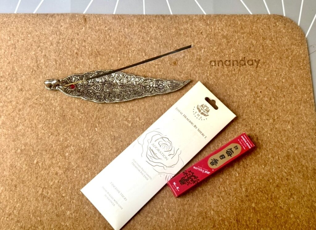 natural incense sticks Japanese total healing by sheri t