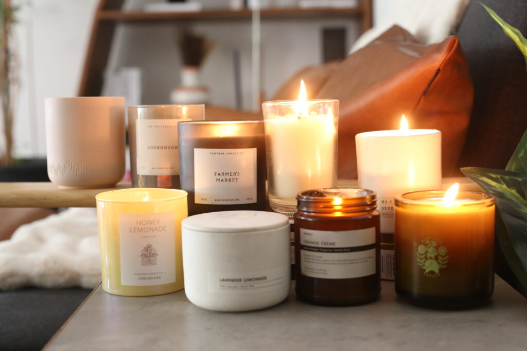 non toxic candles natural clean burning