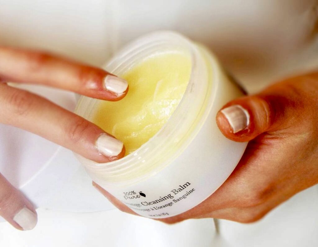 natural cleansing balm 100 percent pure