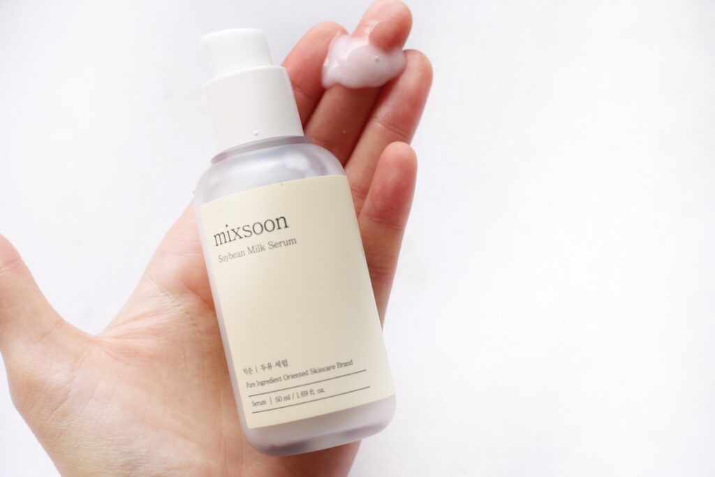 mixsoon soybean milk serum clean beauty