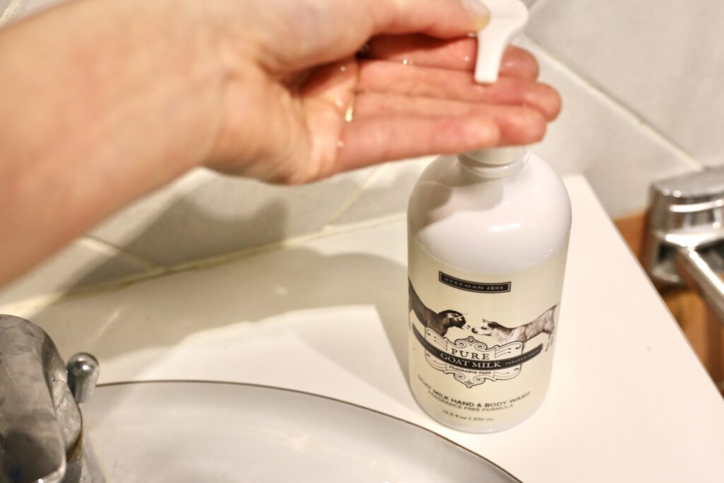 natural hand soap goat milk