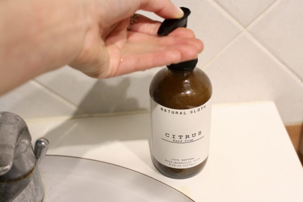 nontoxic hand soap natural ingredients