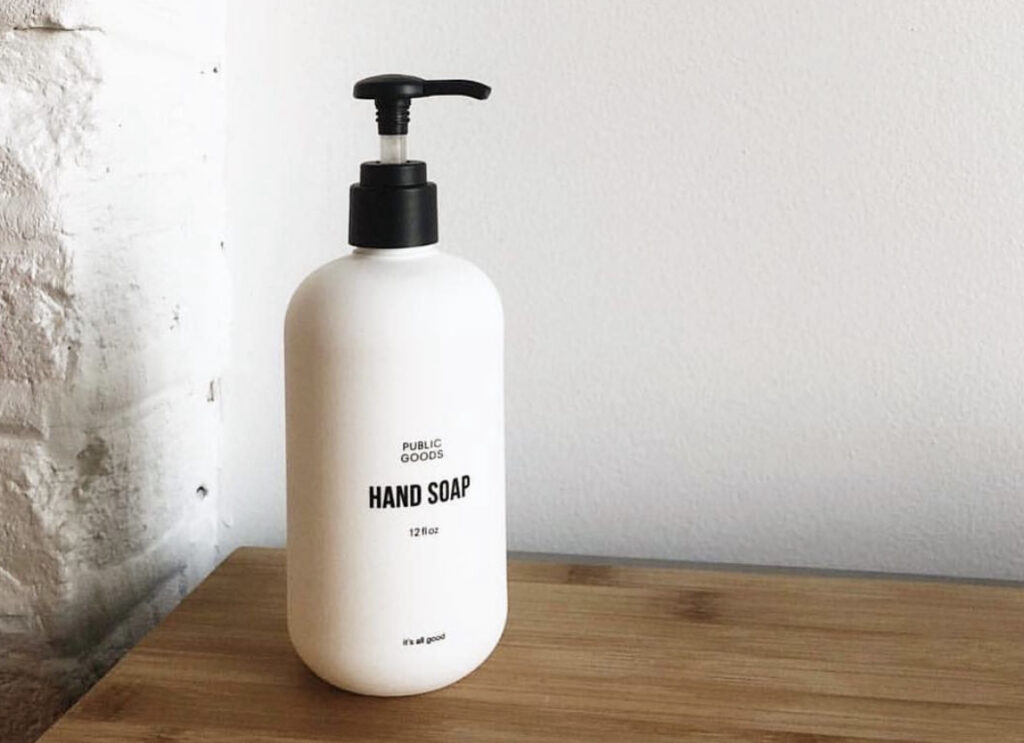 refillable hand soap natural public goods