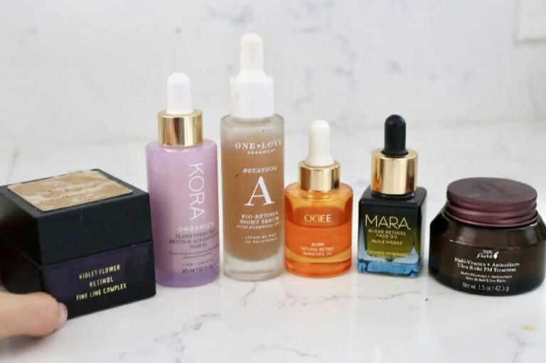 clean retinol serum