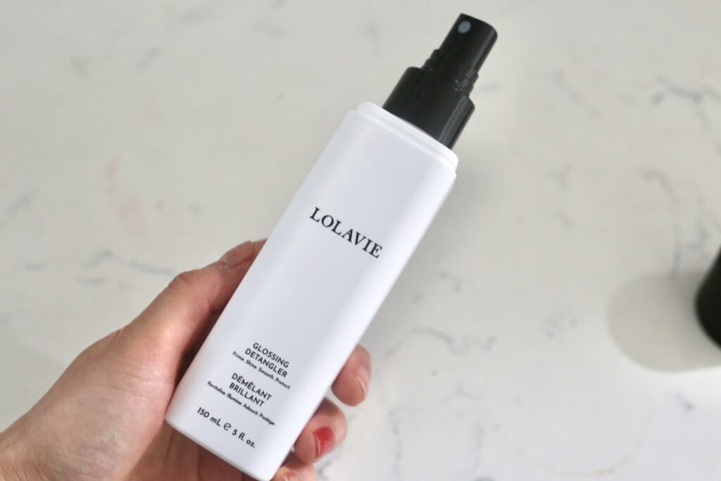 lolavie detangler clean hair