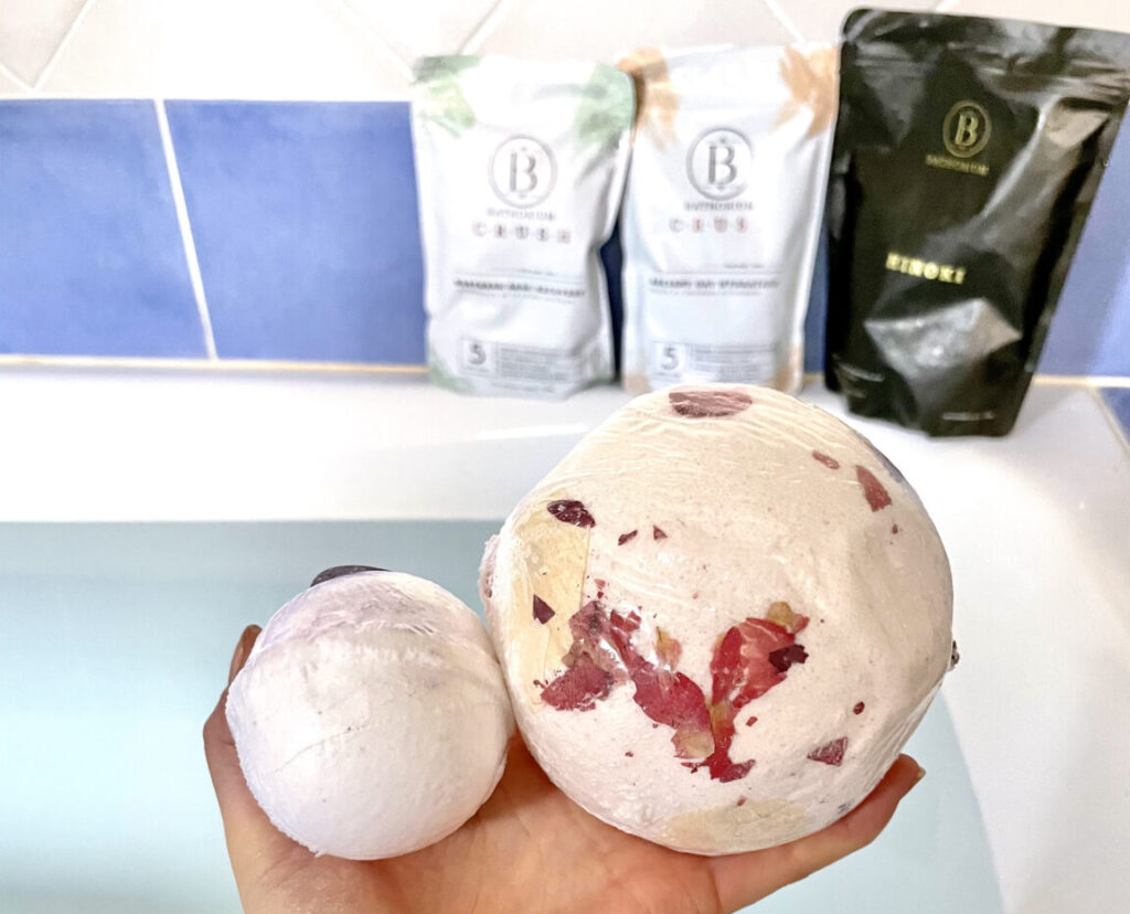 non toxic bath bomb