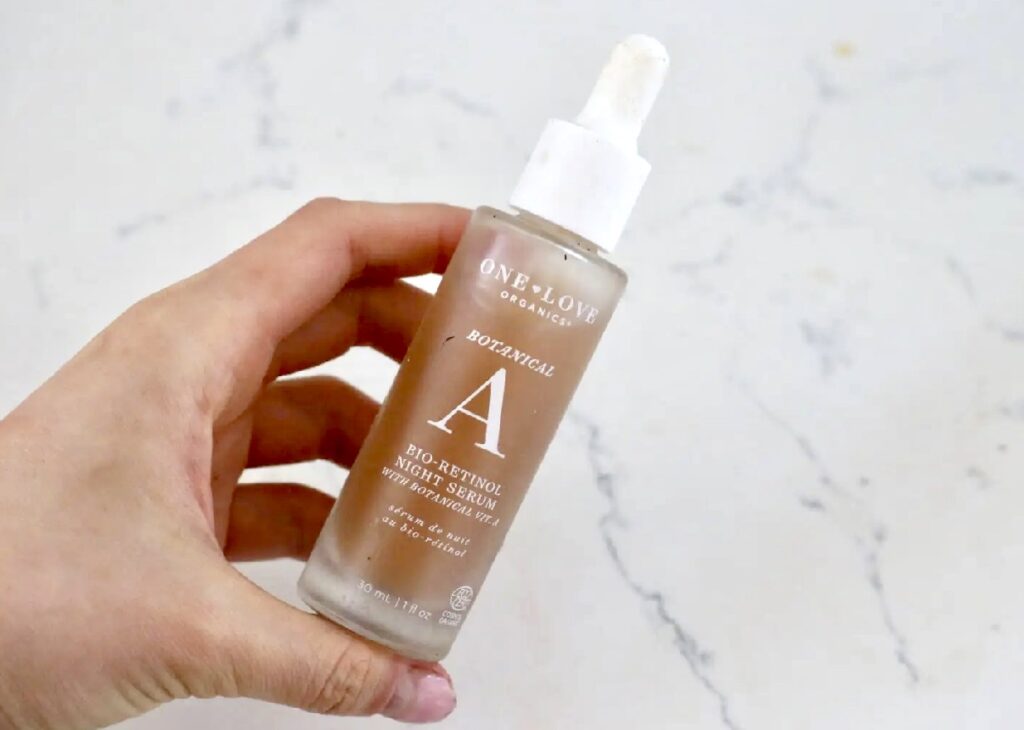 natural retinol serum one love organics