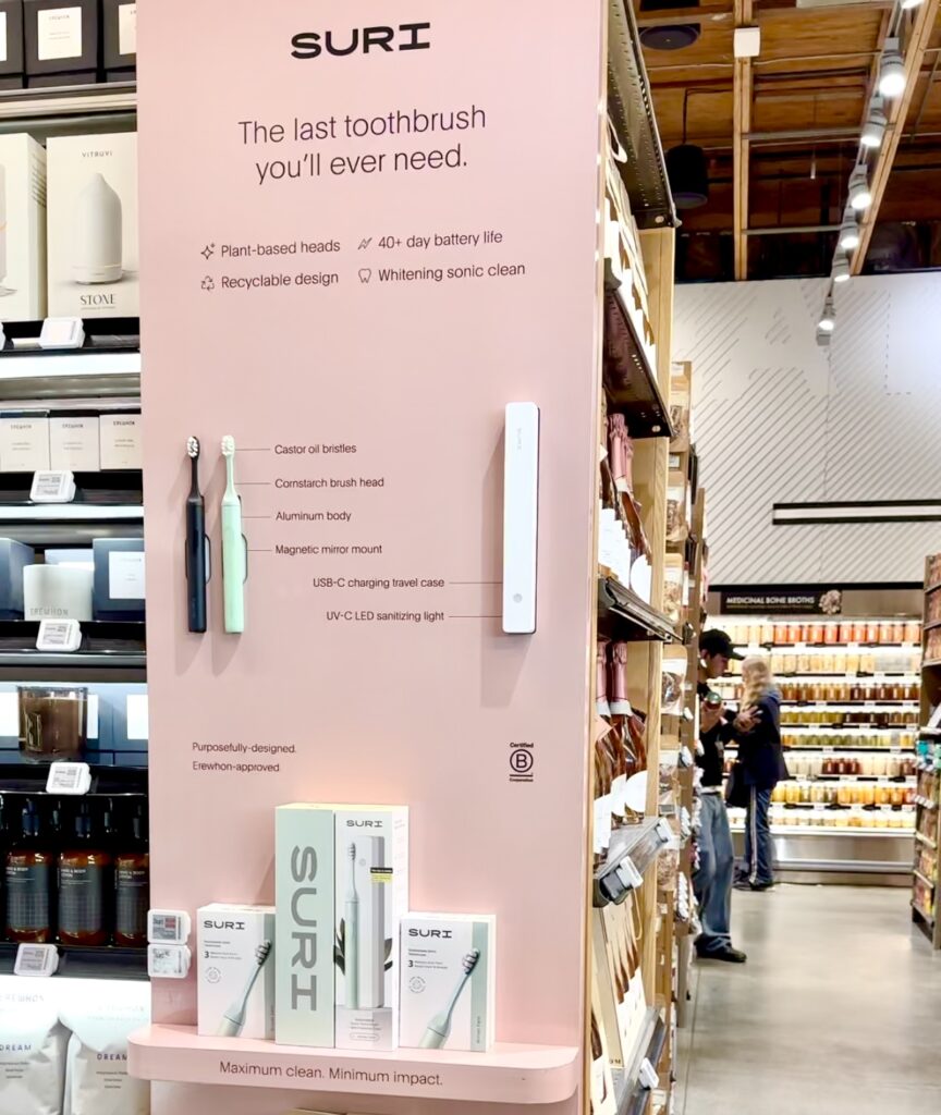 suri toothbrush sustainable erewhon