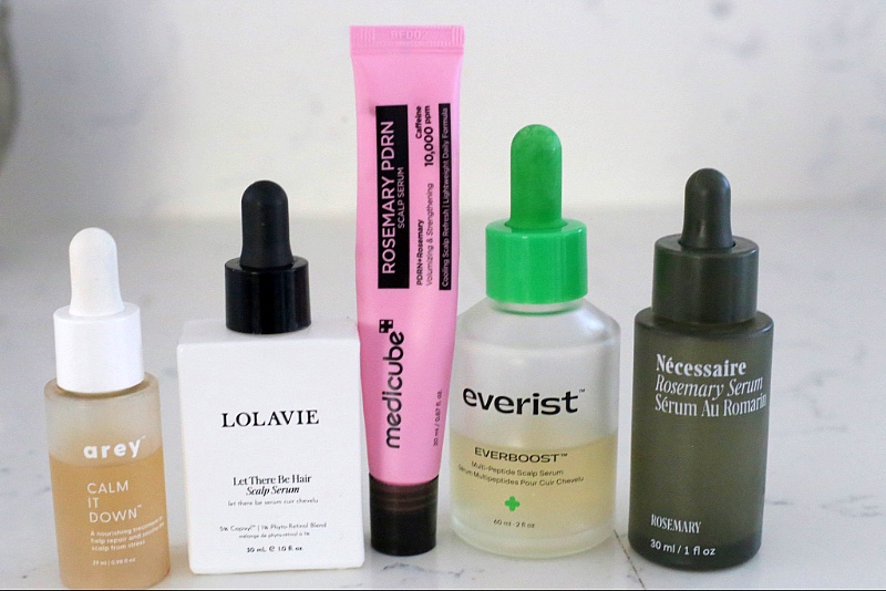 scalp serum for hair growth nontoxic natural ingredients arey medicube lolavie necessary rosemary everist