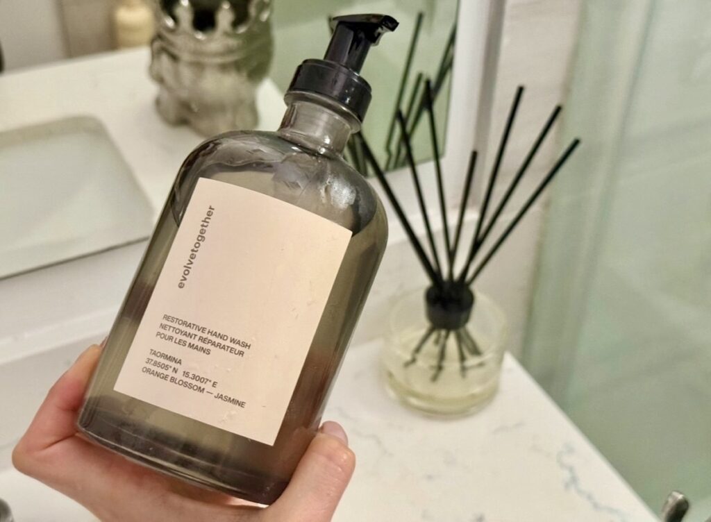 evolvetogether Restorative Hand Soap natural non toxic vegan Taormina
