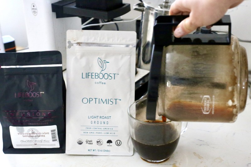 low acid coffee lifeboost organic