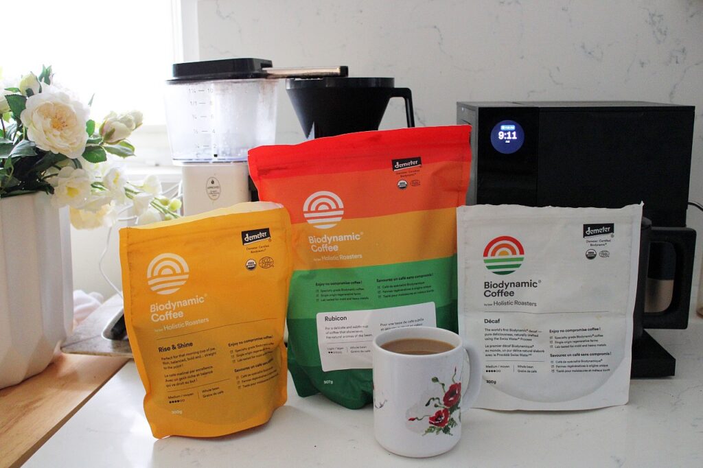 organic coffee mold free low acid biodynamic certified holistic roasters