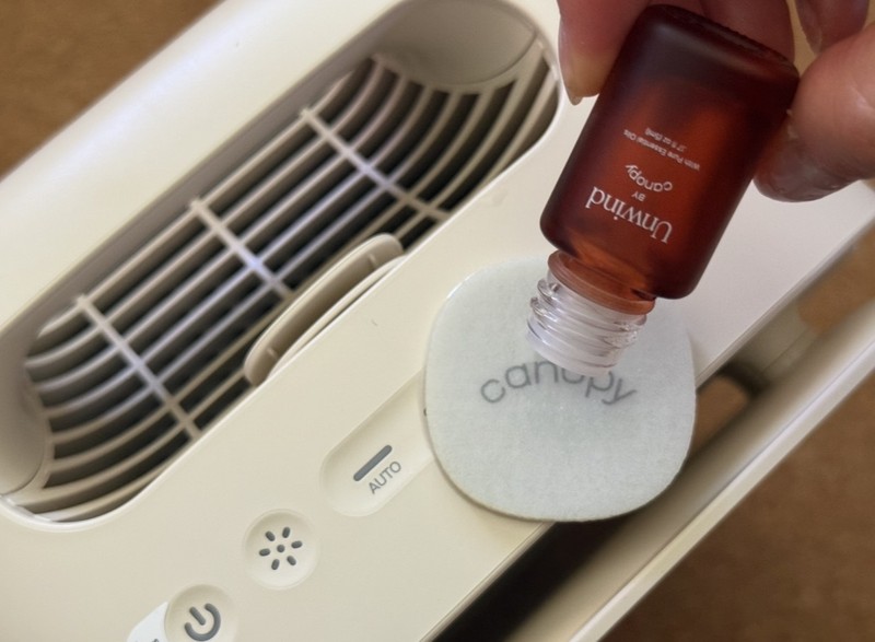 air purifier canopy diffuser essential oils