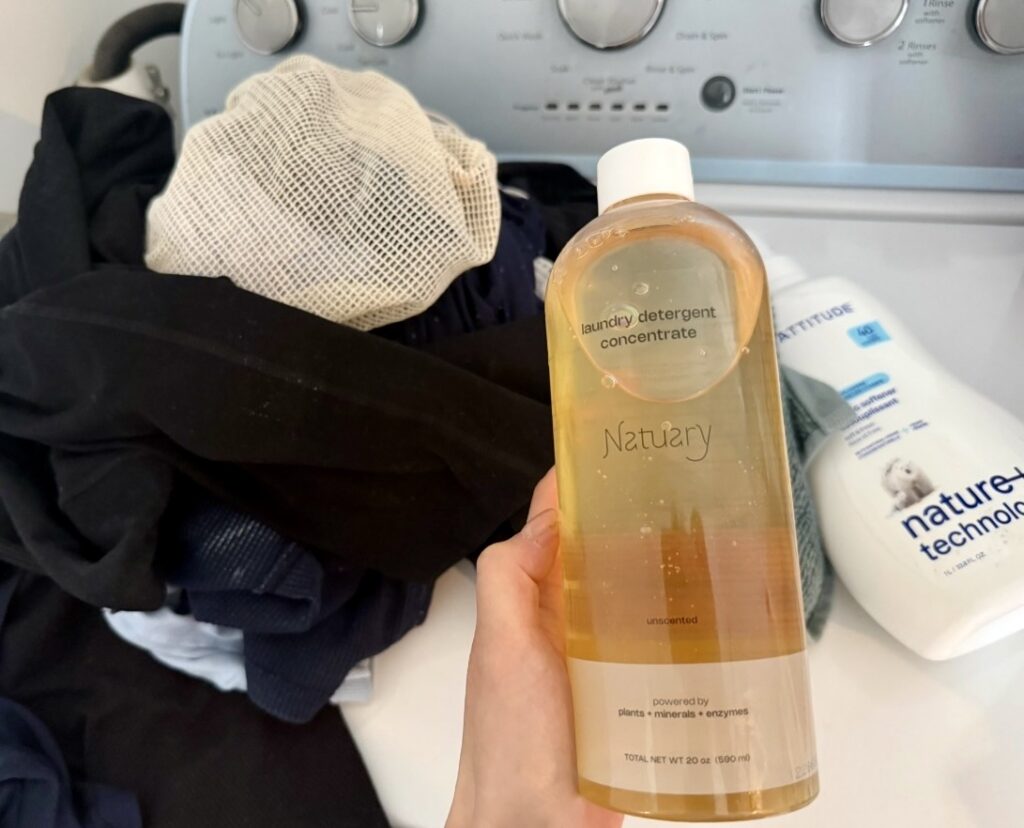 nontoxic laundry detergent natural clean natuary home