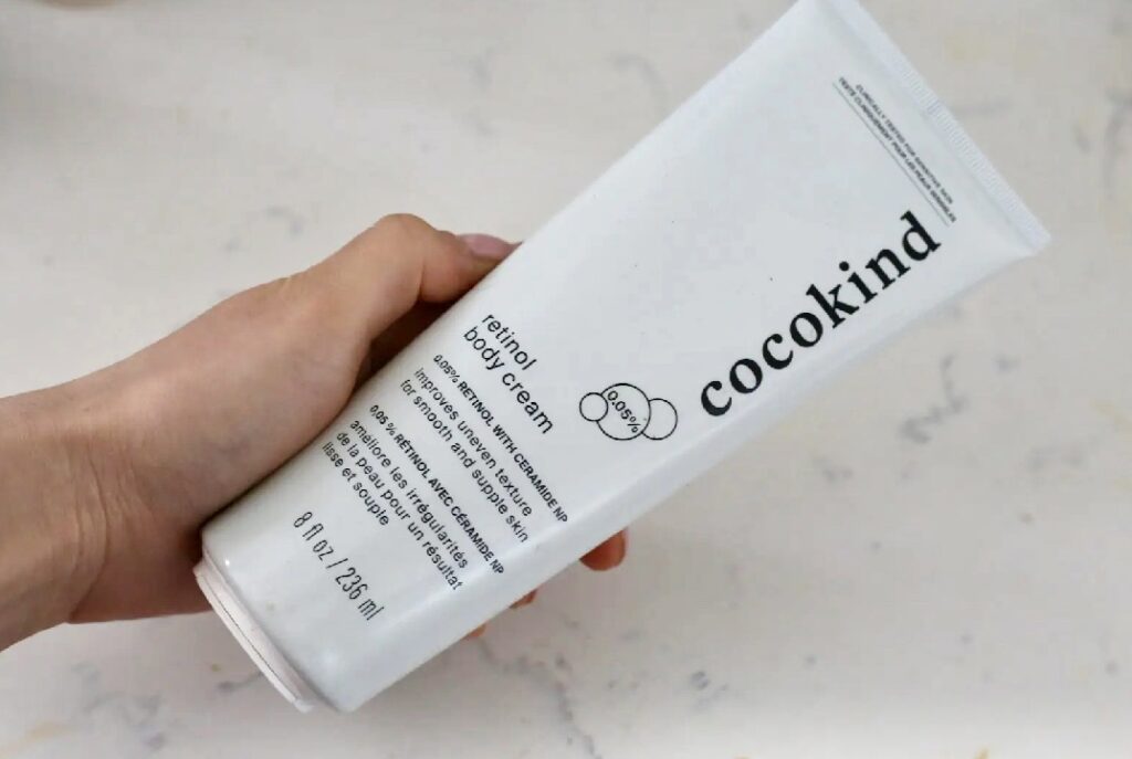 cocokind retinol lotion body