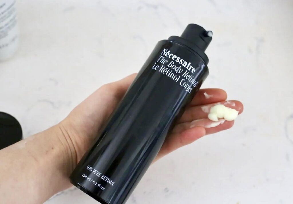 necessaire lotion body retinol