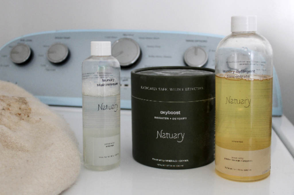 nontoxic laundry detergent natural clean natuary home booster