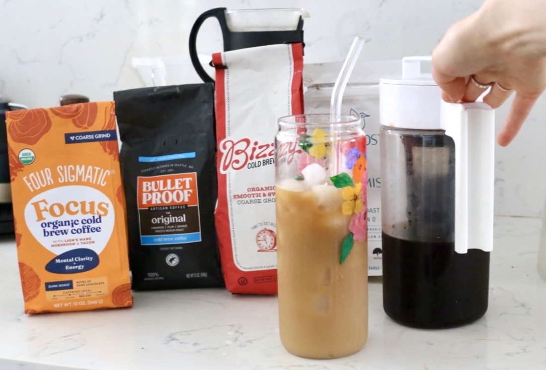 I Tried the Best Coffee for Cold Brew (here’s what I liked!)