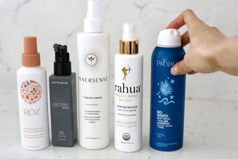 non toxic hair spray natural clean ingredients