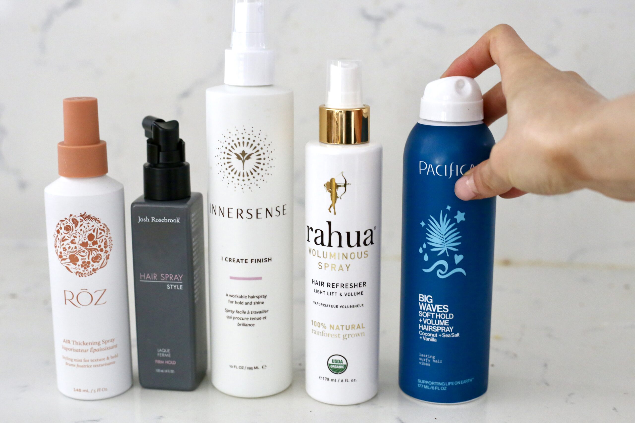 non toxic hair spray natural clean ingredients
