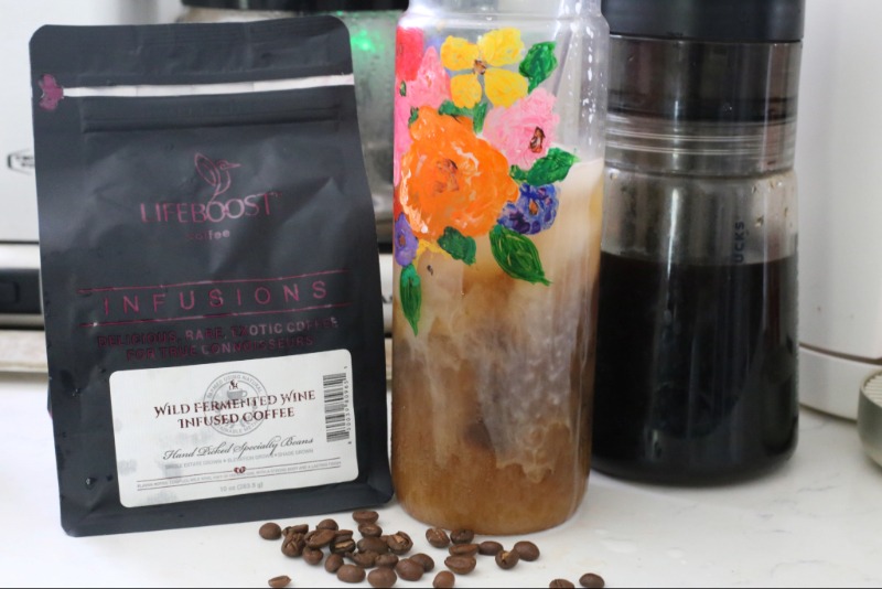 lifeboost organic coffee for cold brew wine infused