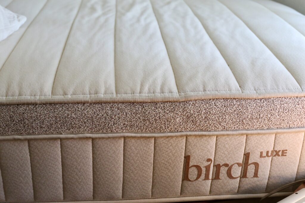 birch helix mattress organic