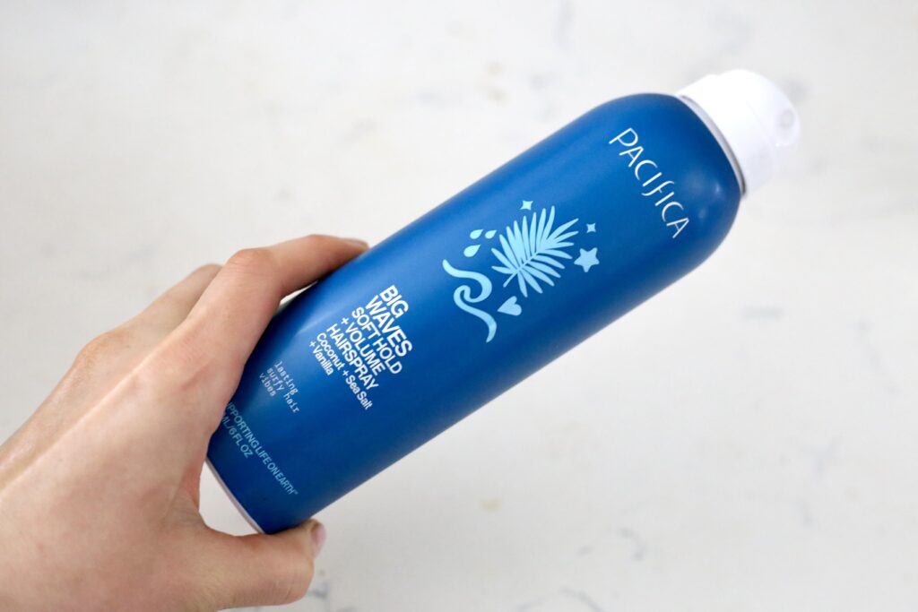 Pacifica non toxic hair spray natural clean ingredients