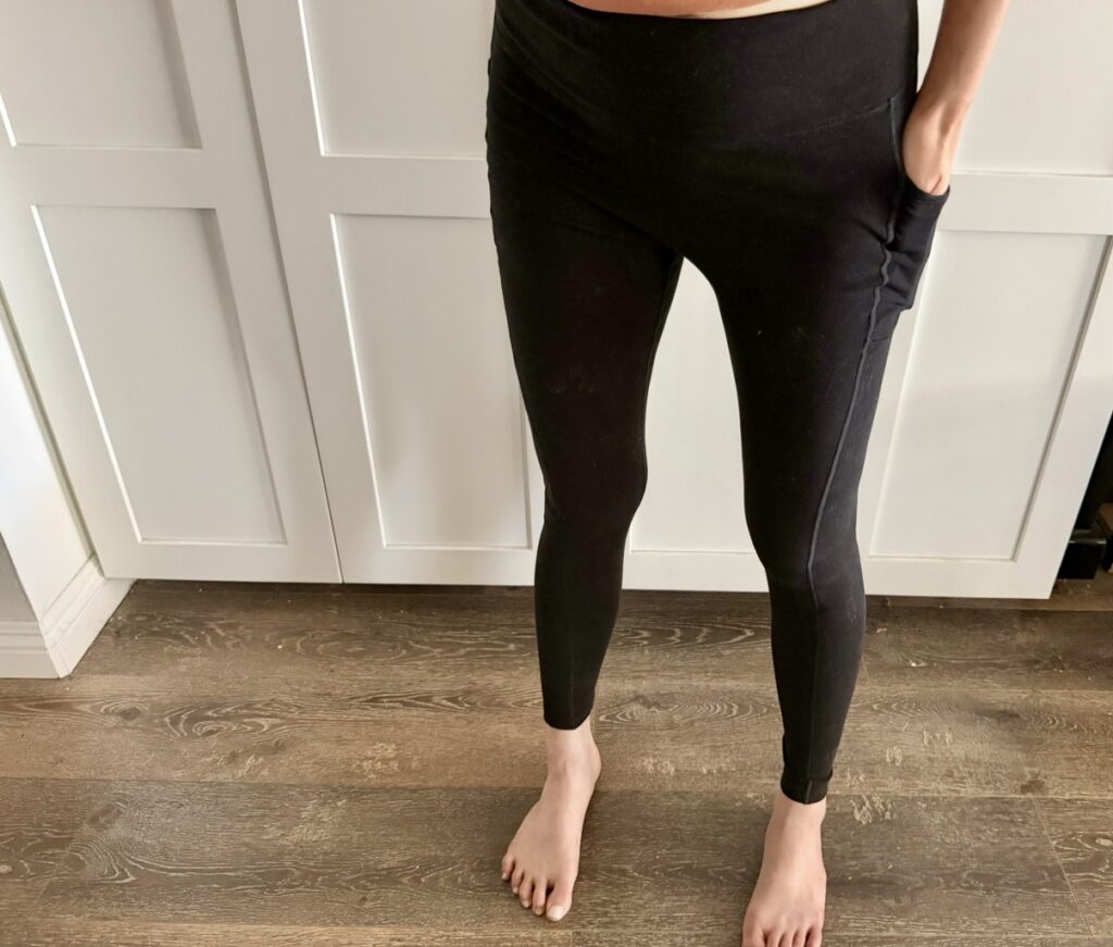 non toxic legging natural activewear reprise