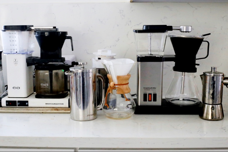 nontoxic coffee maker plastic free machine