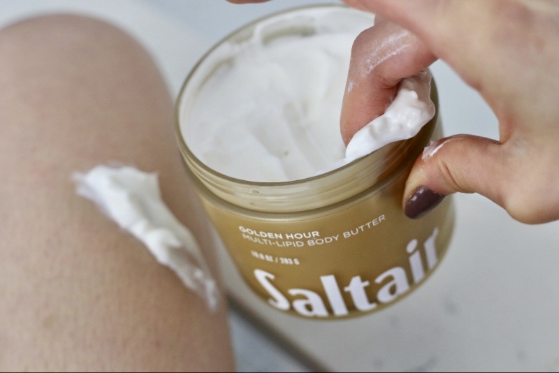saltair body butter multi lipid golden hour
