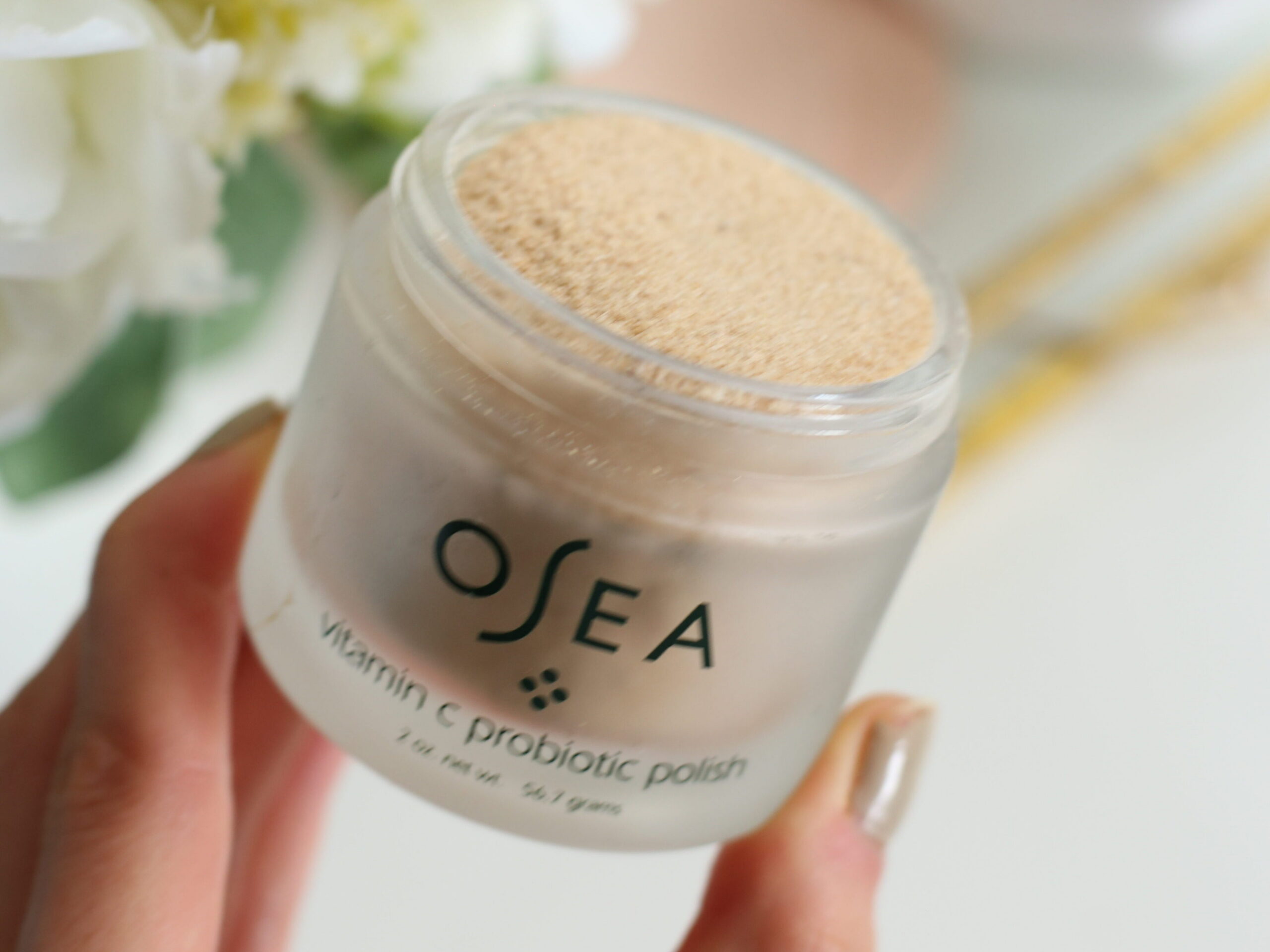 brightening mask vitamin c probiotic polish osea