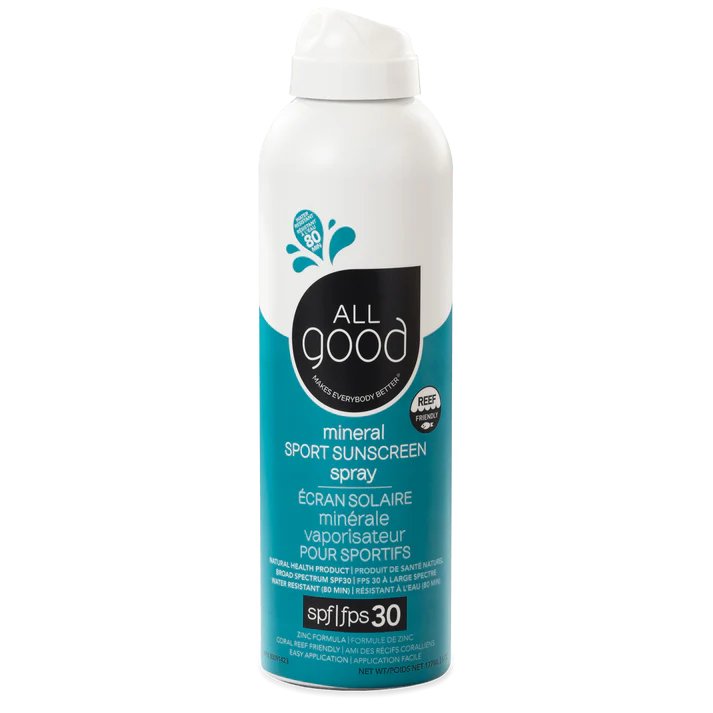 All Good Mineral Sport Sunscreen Spray