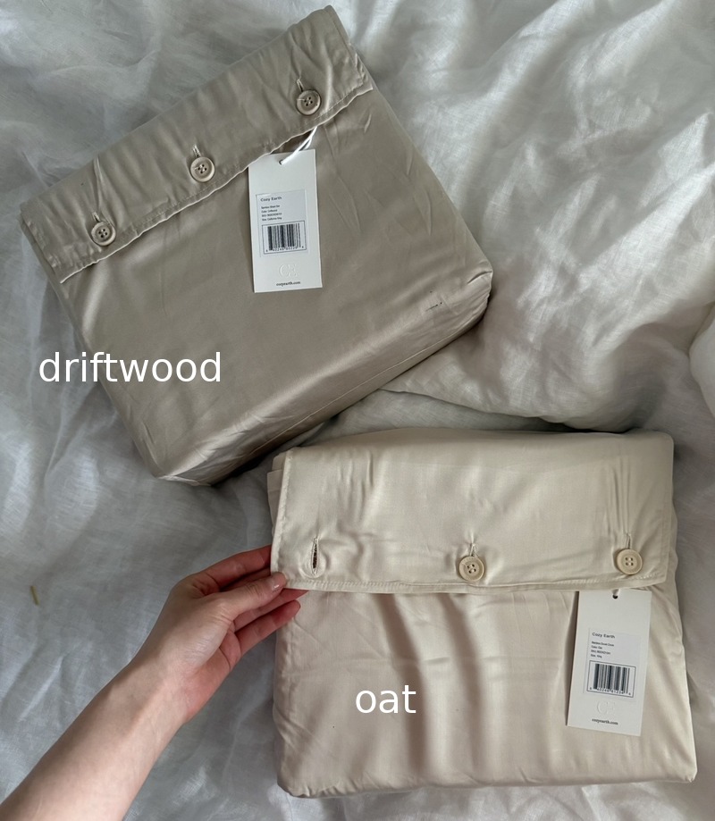 cozy earth bamboo bedding driftwood and oat