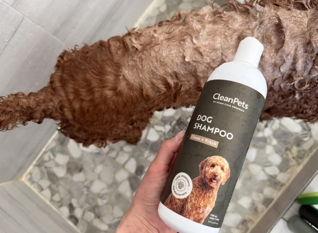 clean pets dog shampoo Rowe casa organics