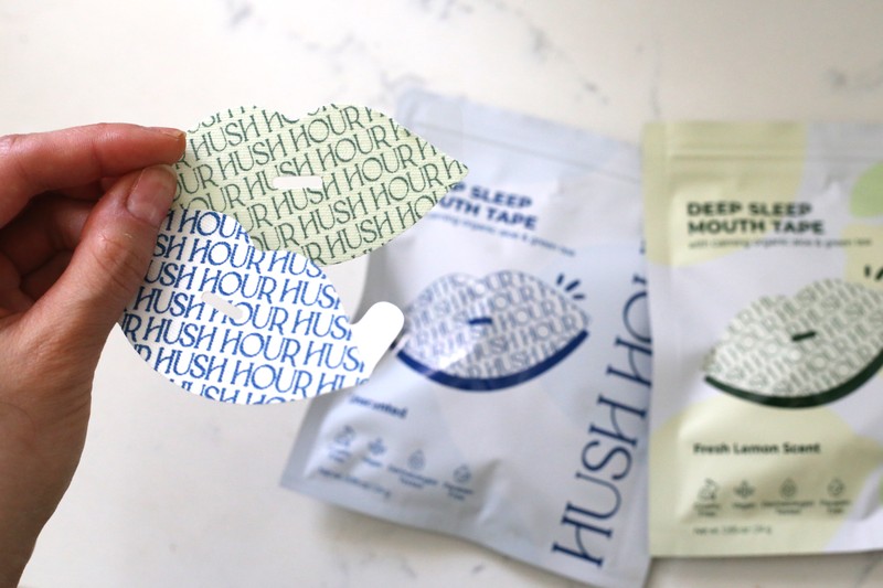 nontoxic mouth tape hush hour deep sleep mouth tape