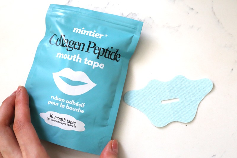 mintier collagen peptide mouth tape