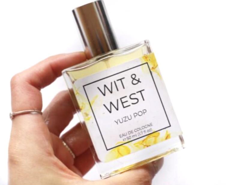 natural perfume wit and west cologne yuzu pop