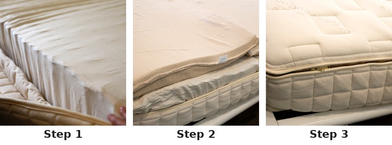 naturepedic mattress setup steps