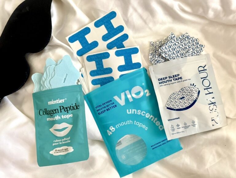 non toxic mouth tape latex free PFAS free mintier hush hour vio2