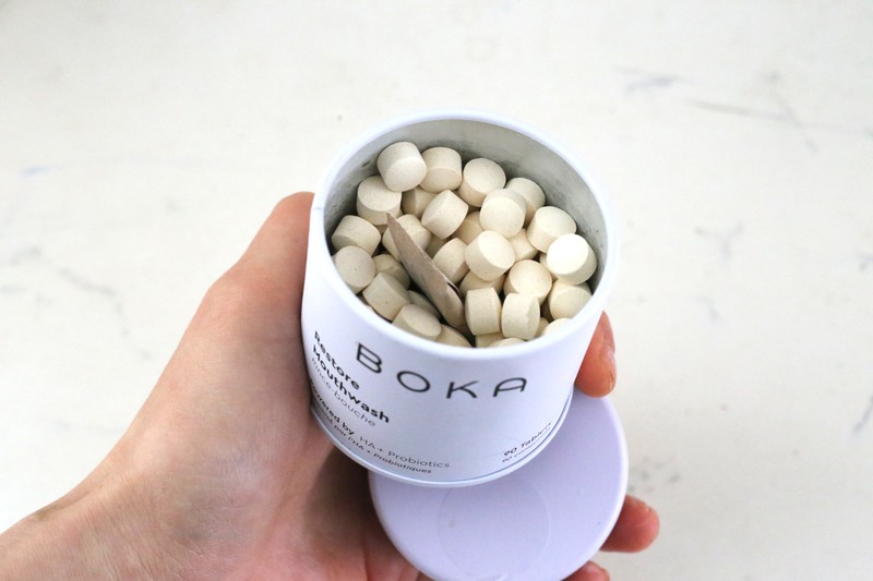 boka natural mouthwash bits
